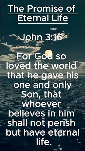 What Does John 316 REALLY Mean About Eternal Life?