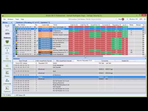 How to view WiFi Access points and nearby devices?