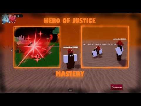 Ability Wars HERO OF JUSTICE MASTERY | Roblox