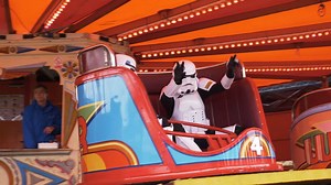 Excitement for our Star Wars Day extravaganza is building at Dreamland, and it looks like Boogie Storm have been sneaking into test the rides... Join them, DJ Jazzy Jeff, DJ Yoda, and Huey Morgan at the Scenic Stage on 4th May. Just £10 a ticket! https://bit.ly/2VO5gse | Dreamland Margate