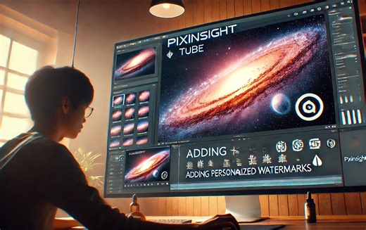 PixInsight 教程：如何快速添加个性化水印