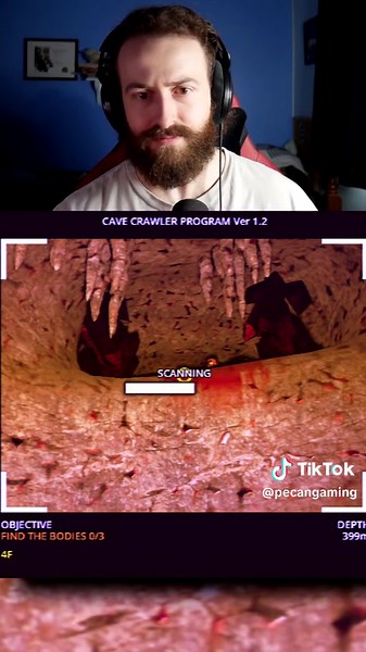 Cave Crawler the analog horror game #cavecrawler #analoghorror #horrorgame #horrorgames #analoghorrorgame