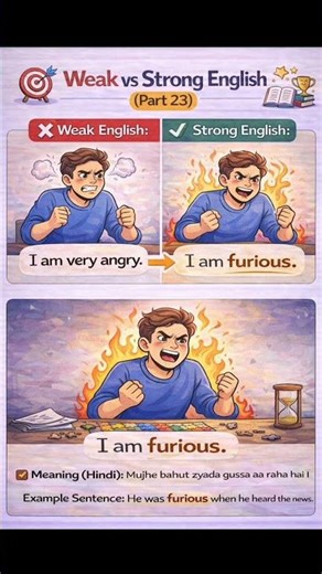 weak VS strong English part - 23 #easyenglisheveryday #slang #spokenenglish #learnenglish #viral
