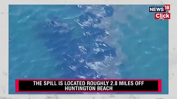 An oil spill appeared off the Southern California coast, near one of the region's most popular beaches, said authorities #California #USA #OilSpill #WorldNews | News18 | Facebook