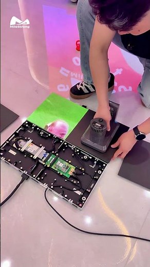 Have you learned how to disassemble and reassemble an LED panel?#MileStrong #leddisplayscreen