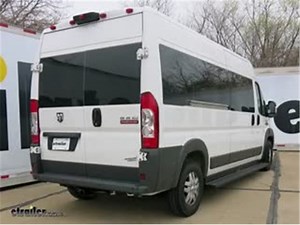 Installation Guide for the Draw-Tite Max-Frame Trailer Hitch Receiver on a 2014 Ram ProMaster 2500