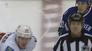 114K views · 1K reactions | Canucks Vs Flames Opening Faceoff LINE BRAWL (01/18/14): | Hooked On Hockey Magazine | Facebook
