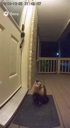 Noooo monkey😭😭 #monkey #funny #sora #fyp #on