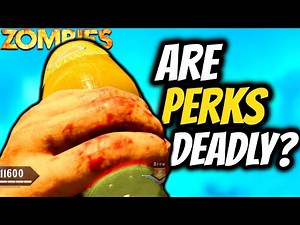 What If You Drank a FULL Perk a Cola? (Call of Duty Zombies)