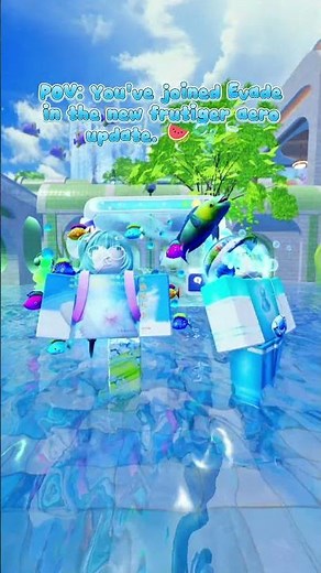 *NEW* EVADE FRUTIGER AERO SUMMER UPDATE 2026 🍉🫧🍃 #roblox #robloxevade #evade