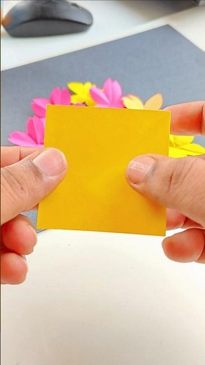 DIY Mini Paper Flowers in 1 Minute! 🌸✨