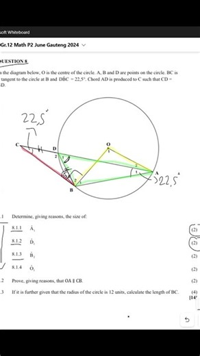 Tan Perp Rad - Gr.11 and Gr.12 Euclidean Geometry