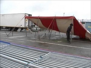 Reportage sur les installations du cirque Amar 2014 Partie 1