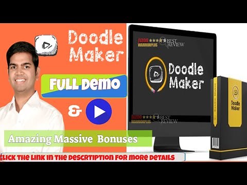 Doodle Maker Demo - Official Full demo of DoodleMaker Whiteboard Doodle Video Maker Creator Software