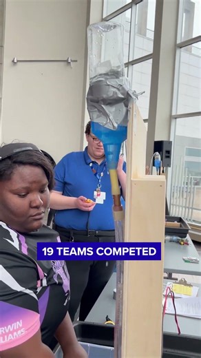 Students and Engineers compete in the Design & Build Challenge