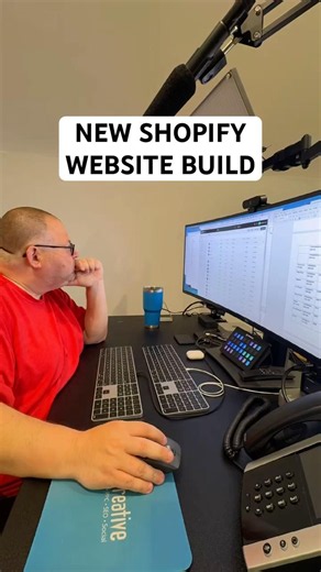 BTS - New Shopify Website Design Project for a Philadelphia Artist
