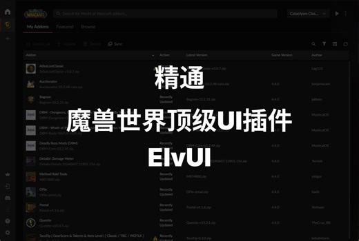 0. 安装ElvUI