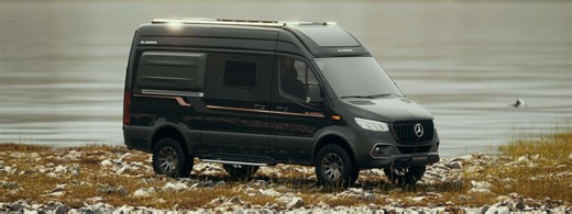 Adria Drops a First for Their Camper Van Lineup, Mercedes-Benz Power All the Way!