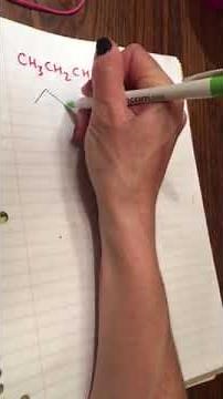 Heptane: Drawing Skeletal Structures