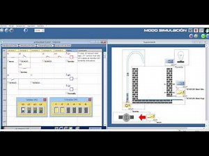 simulacion con zelio nivel de un tanque