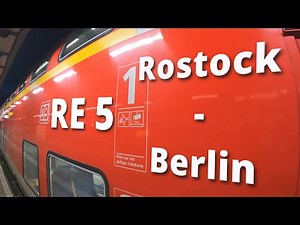 Regional Train Germany | trip Rostock to Berlin
