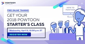We’ve got your back! Join Powtoon's FREE Starter's Guide Starter's Class with Nick & Nirel! Get the answers to all your Powtoon questions - LIVE - as we guide you on how to make an awesome Powtoon, step by step! Plus, master these 5 INSANE TOOLS that will make you look like a video producer (not a newbie!) When? Wednesday April 11, 12 pm ET, Sign up here: https://go.powtoon.com/lp/2018-apr-starters-class-webinar/ | Powtoon | Facebook