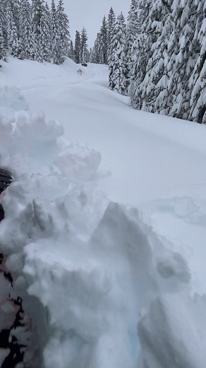 Jeep Gladiator plowing the fresh snow! | RHINO USA