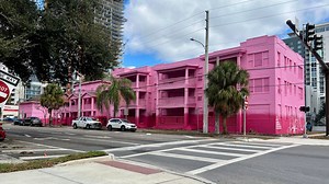 Paint it pink: New St. Pete condo tower project catches public's eye