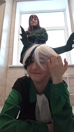 me and my Chara. trend #cosplay#phighting#Undertale