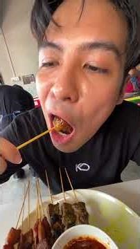 Kedai sate yang jual banyak sate rare and bukan biashe-biashe