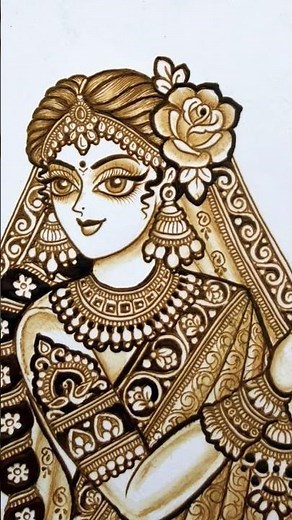 Beautiful Dulhan Figure Mehndi Designs 👰 Bridal Mehndi 2026 | Wedding Mehndi Ideas---