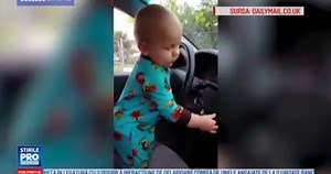 Video - Reactia acestui bebelus cand mama lui da muzica mai incet. Cum danseaza micutul pe hip-hop - Știrile ProTV
