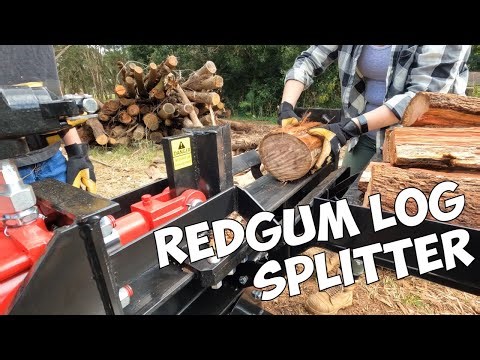 EP26 | RedGum Log Splitter makes it look too easy