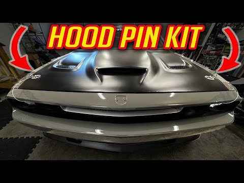 HOOD PIN INSTALL DODGE CHALLENGER | MR NORMS
