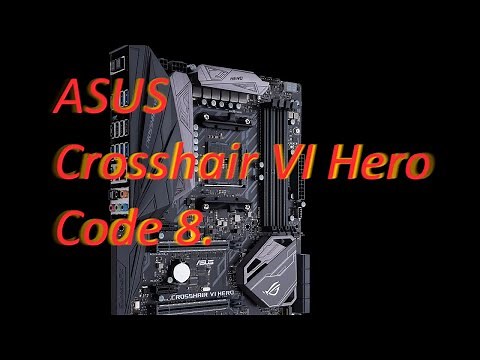 Asus Crosshair VI Hero CODE 8.