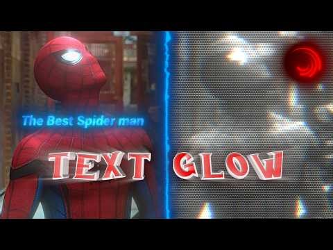 Ae Like Text Glow tutorial on Alight motion..