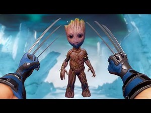 Becoming WOLVERINE in Virtual Reality! - Marvel Powers United VR Funny Moments