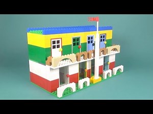 Lego School (001) Building Instructions - LEGO Classic How To Build - DIY