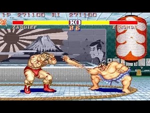 Street Fighter II: The World Warrior - Zangief [Arcade Longplay] (1991) {bootleg with rules screen}