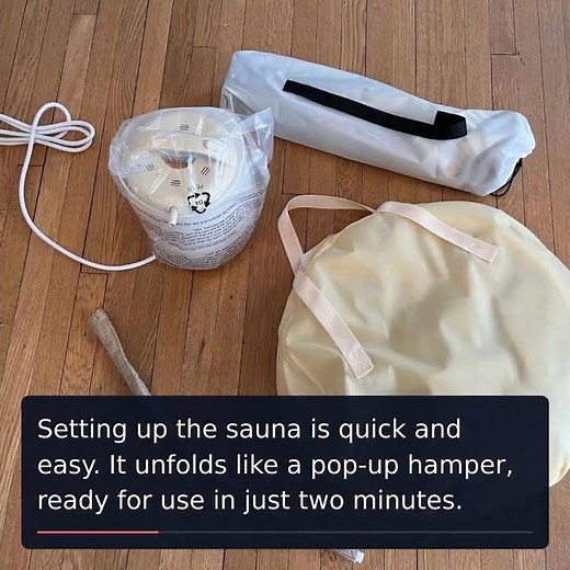 Transform Your Home with a $149 Portable Steam Sauna