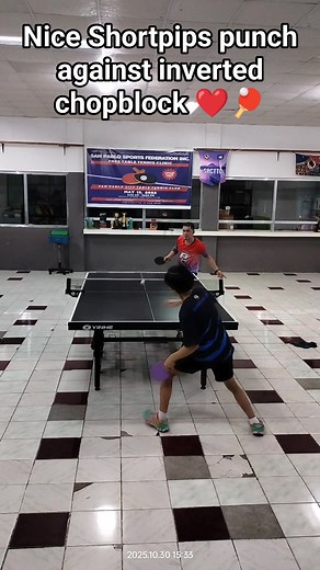 Nasa tamang timing at angle para sure ball ang attack ❤️🏓 #timing #tabletennis #attack #reelsvideoシ #defense #placement | SirMarvz Fernandez