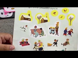 👉 How to complete a sticker book step by step | Fun and learning for kids