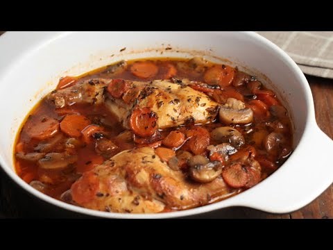 Recette : Lapin sauté chasseur