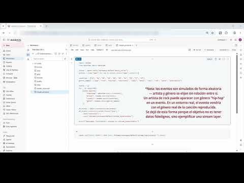 Data Pipeline con Databricks: arquitectura Medallion, streaming y Unity Catalog desde cero