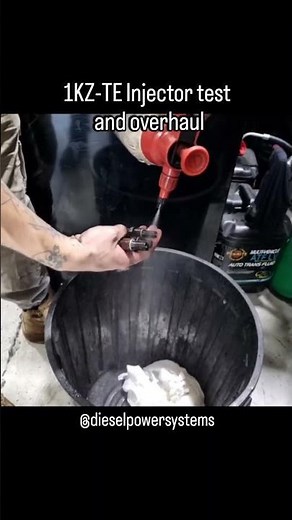 How to test and overhaul Toyota Prado 1KZ-TE injectors #dieselpowersystems #dieselspecialist