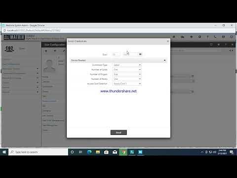 MATRIX cosec add card and user