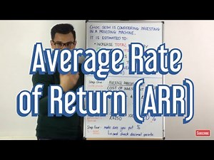 Average Rate of Return (ARR) - GCSE Business Revision