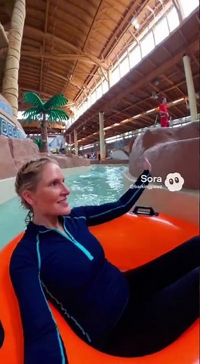 ,Cascades waterpark in Cortland New York Greek Peak
