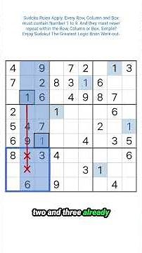 Sudoku Video Tutorial - an Easy Puzzle