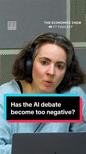 Has the AI debate become too negative? On this week's episode of The Economics Show, UK AI minister Kanishka Narayan explains why he believes the conversation around AI should focus more on opportunity than fear. Tap the link above to listen to the full episode.